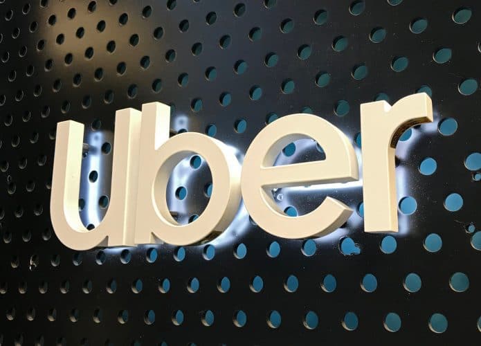 Fachada da Uber