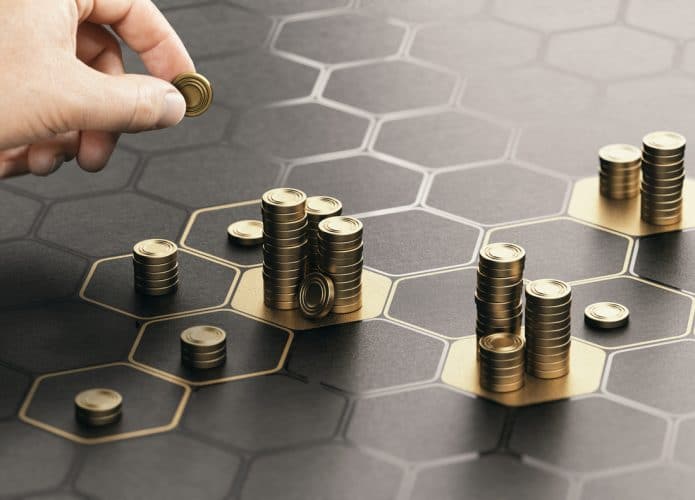 Ilustração de investimentos em startups