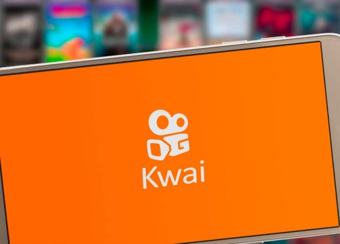 App Kwai aberto em smartphone