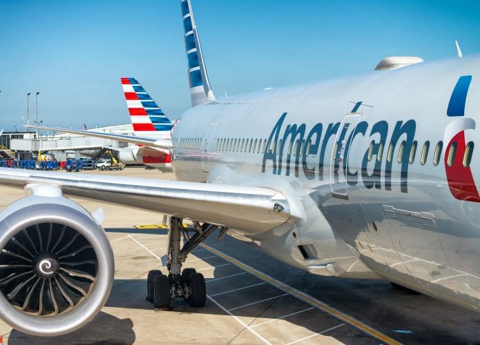 American Airlines anuncia investimento na Vertical Aerospace para aeronaves ‘carbono zero’. Imagem: GagliardiPhotography / Shutterstock.com