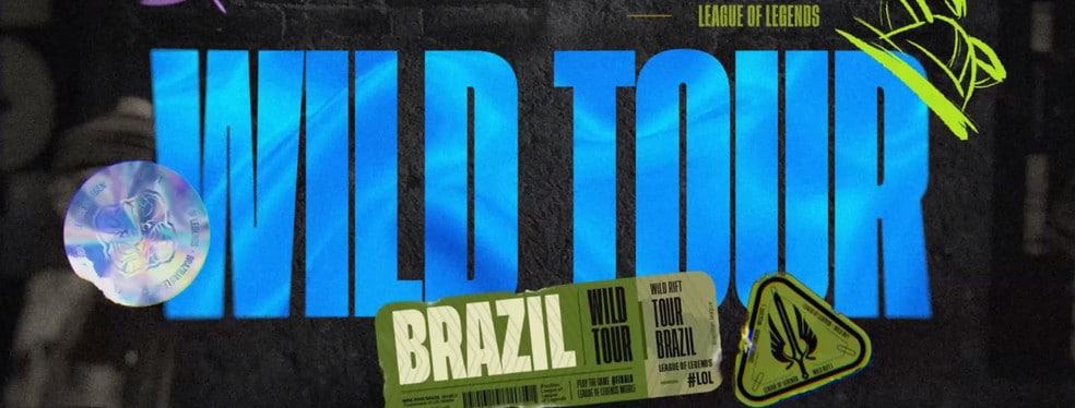 Wild Tour, circuito competitivo de Wild Rift no Brasil. Imagem: Riot Games/Divulgação