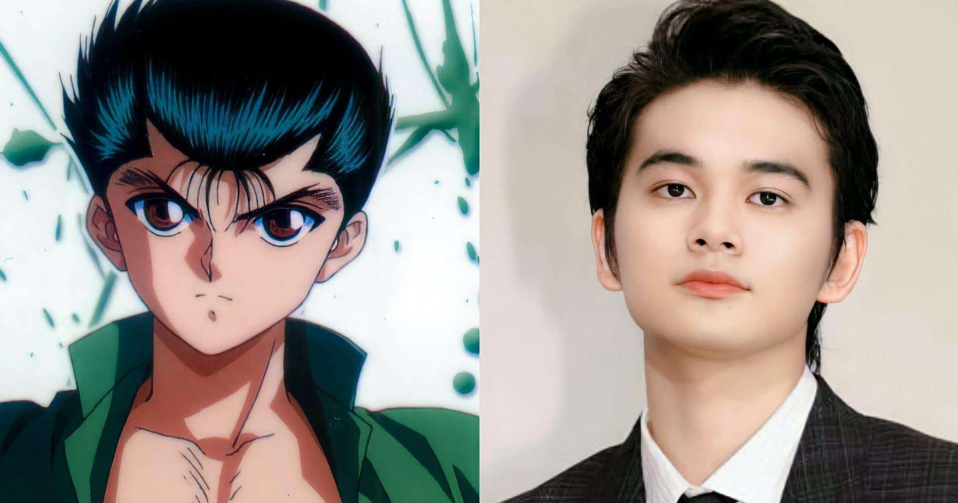 Yu Yu Hakusho: foto mostra ator Takumi Kitamura como Yusuke Urameshi. Imagem: Montagem/Olhar Digital