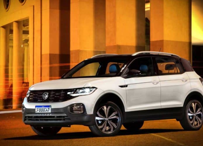 VW T-Cross: o carro que ficou mais caro no Brasil em junho, segundo pesquisa. Imagem: Divulgação/Volkswagen