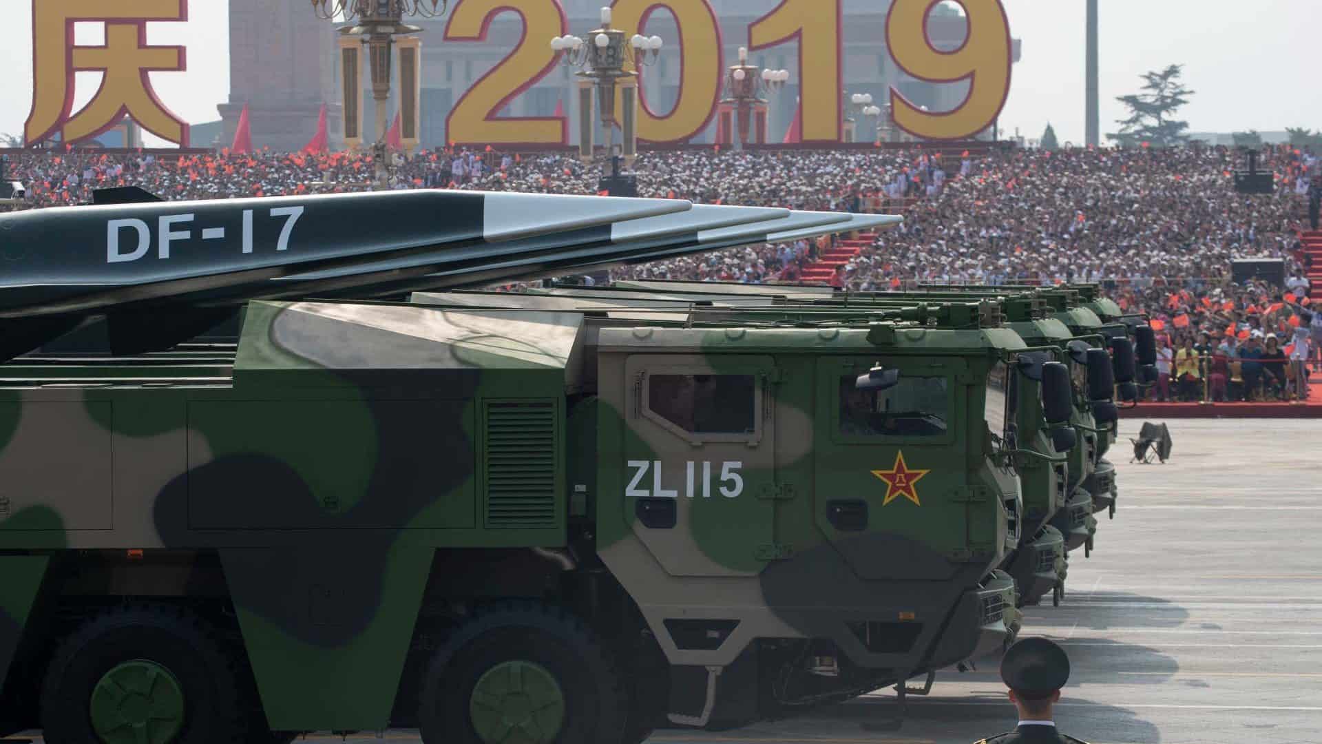 Desfile militar na China em 2019