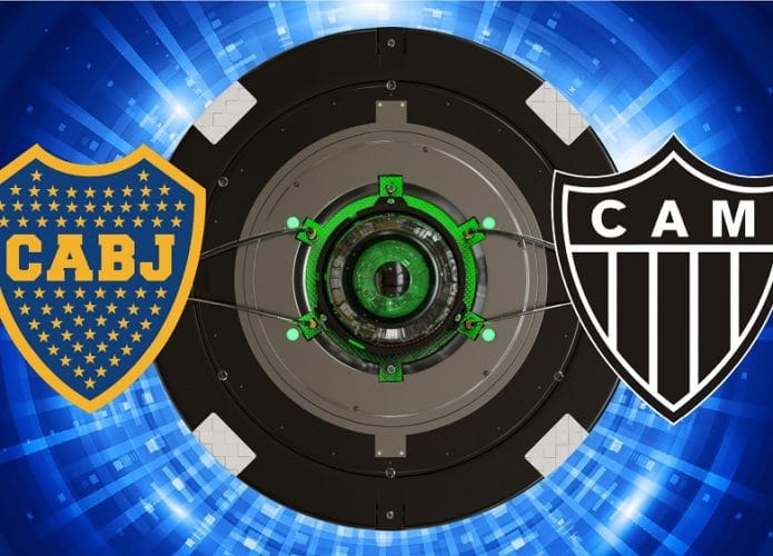 Escudos de Boca Juniors x Atlético-MG