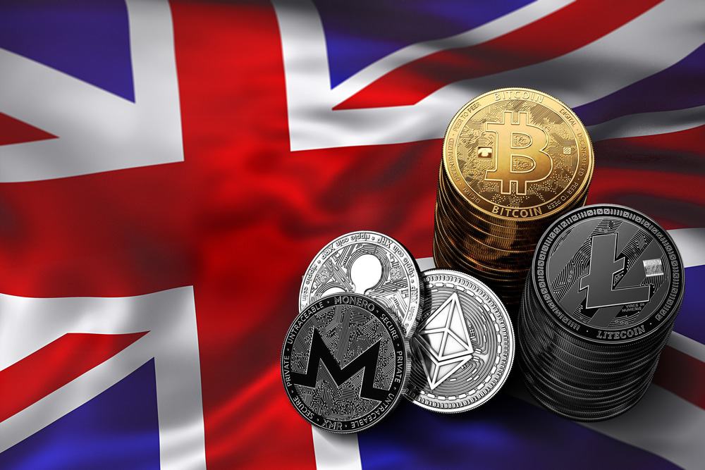 Criptomoedas-e-bandeira-do-Reino-Unido