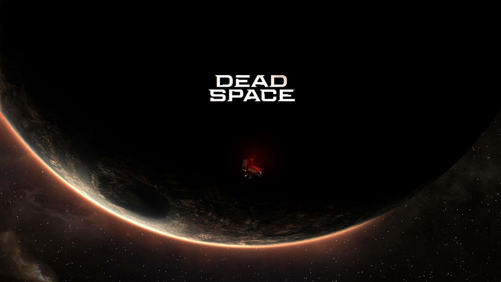 Imagem promocional exibe o logotipo de Dead Space