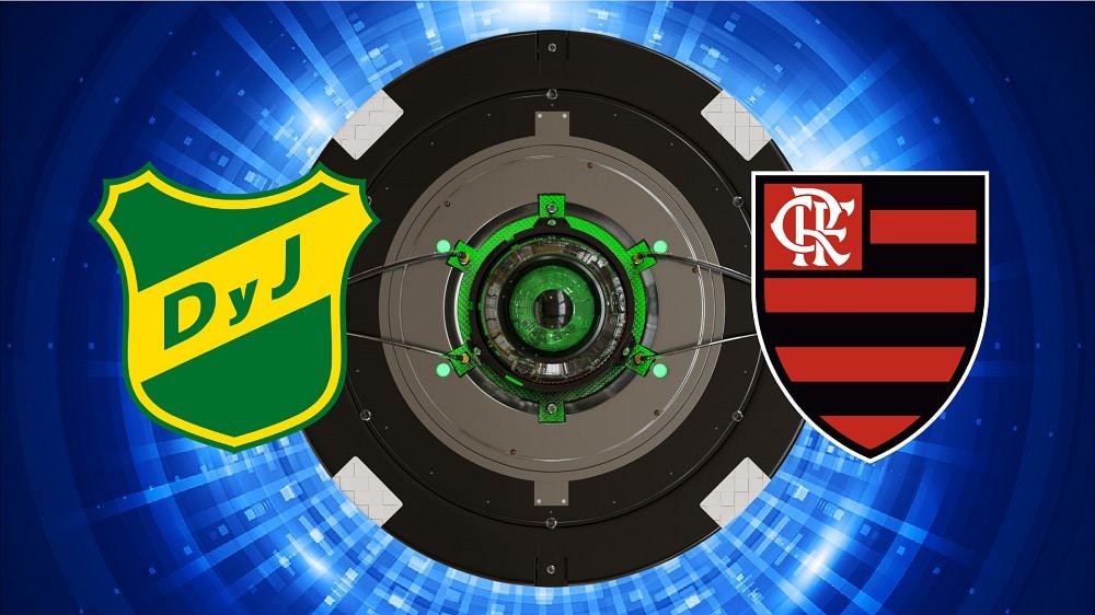 Escudos de Defensa y Justicia x Flamengo