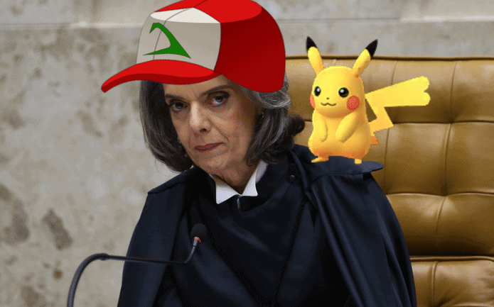 Montagem feita nas redes sociais transforma Cármen Lúcia em uma