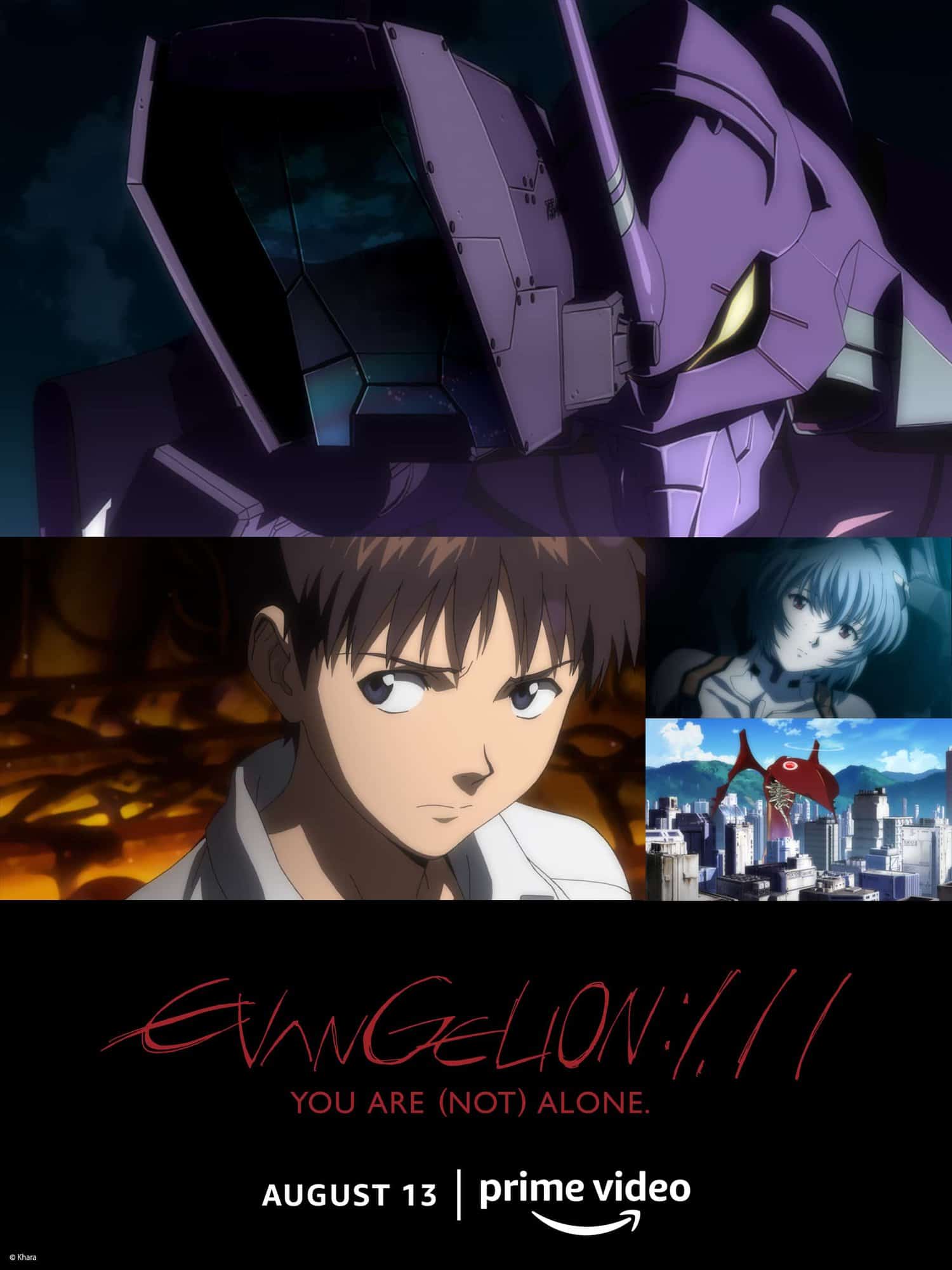 'Evangelion: 3.0 1.0' ganha estreia no Brasil via Prime Video - Olhar ...
