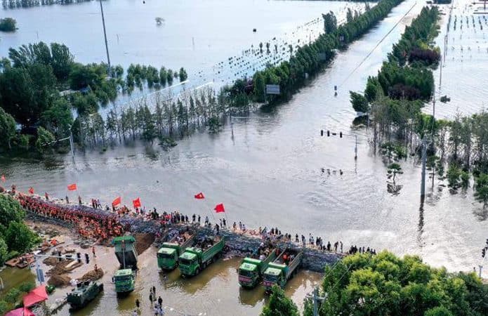 Enchente na China