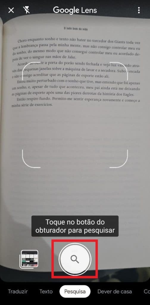 Print do Google Lens