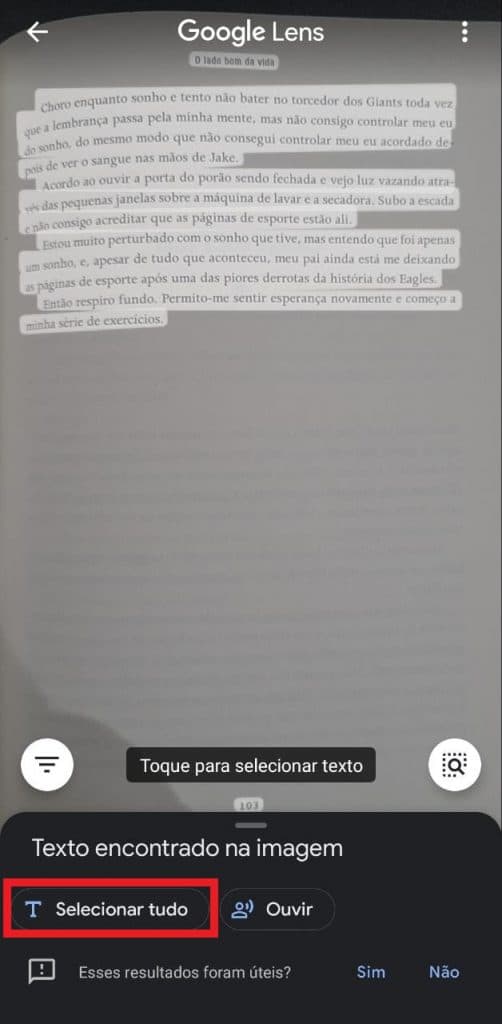 Print do Google Lens