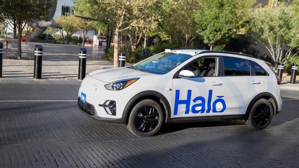 Carro sem motorista da Halo Car