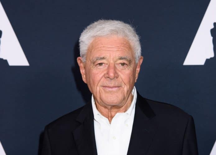 O diretor e produtor Richard Donner em uma homenagem apresentada pela Academia de Artes e Ciências Cinematográficas, em junho de 2017. Imagem: Michael Baker / © A.M.P.A.S.
