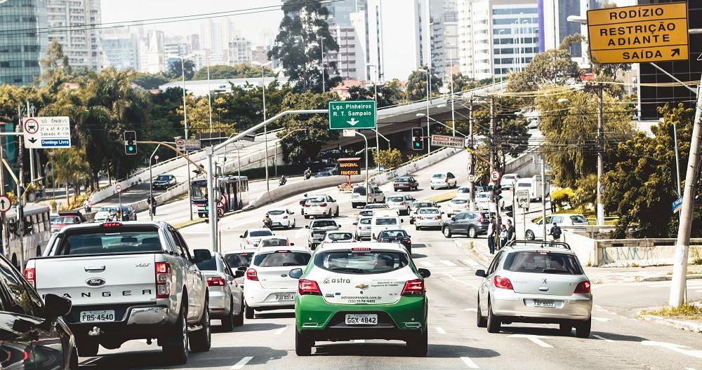 Rodízio de veículos em São Paulo