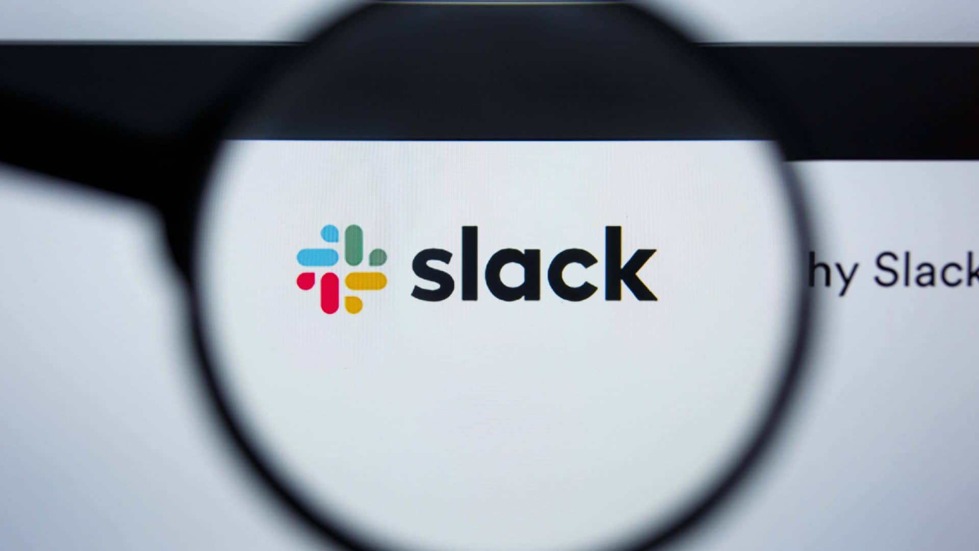 Ilustração do logo do Slack