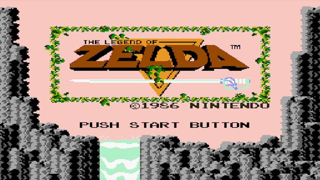 Tela-inicial-de-The-Legend-of-Zelda-NES
