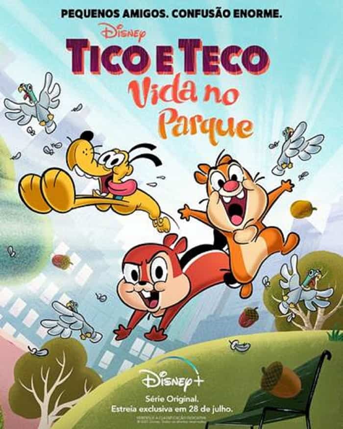 Nostalgia: Disney+ lança série do desenho animado ‘Tico e Teco’. Imagem: Disney+