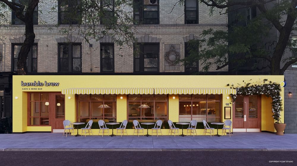 Bumble irá inaugurar restaurante em Nova York. Imagem: Bumble Brew