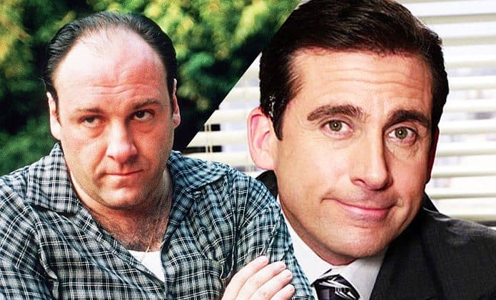 'The Office': HBO pagou para que James Gandolfini não entrasse no elenco. Imagem: Montagem/Olhar Digital