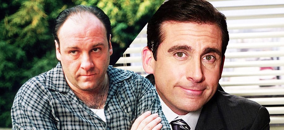 'The Office': HBO pagou para que James Gandolfini não entrasse no elenco. Imagem: Montagem/Olhar Digital