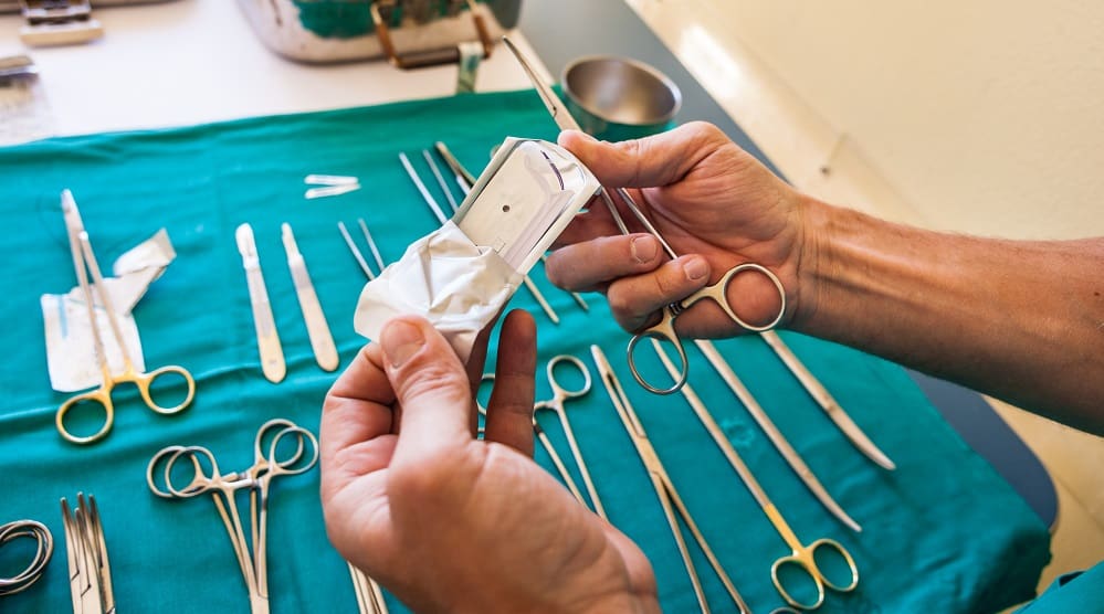 material e esterilização