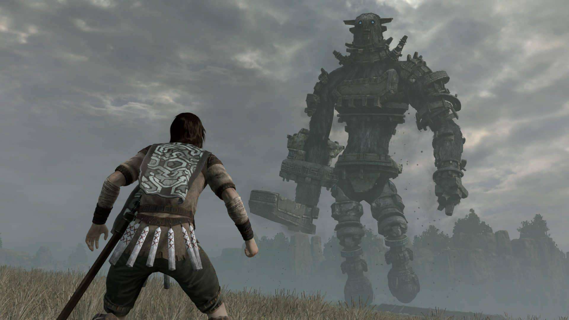 'Shadow of Colossus' é um dos jogos mais icônicos para PlayStation e foi desenvolvido pela Japan Studios. Imagem: Divulgação