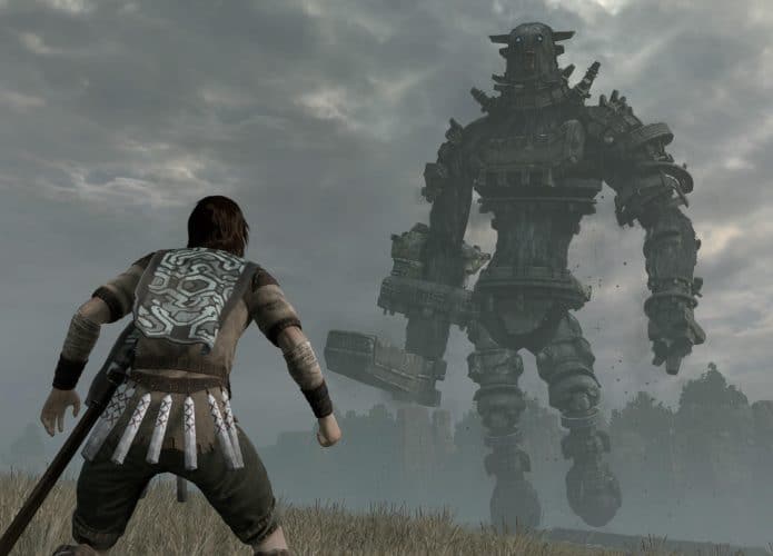 'Shadow of Colossus' é um dos jogos mais icônicos para PlayStation e foi desenvolvido pela Japan Studios. Imagem: Divulgação