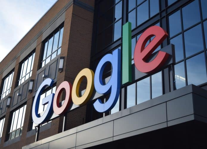 Fachada de um dos prédios do Google