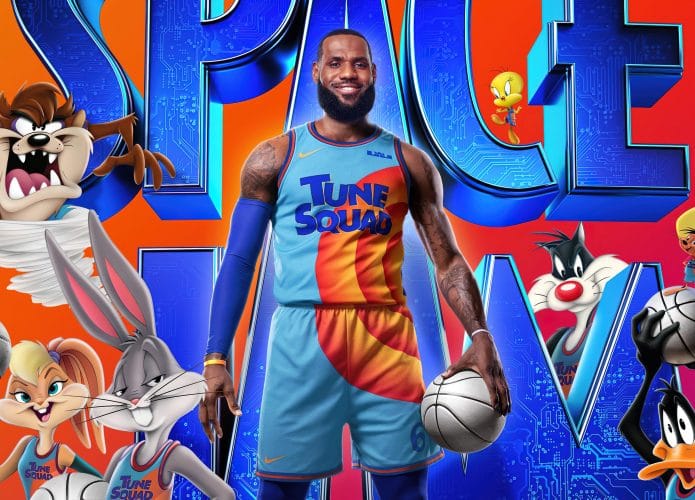 Cartaz promocional de 'Space Jam: Um Novo Legado'. Imagem: Warner Bros./Divulgação