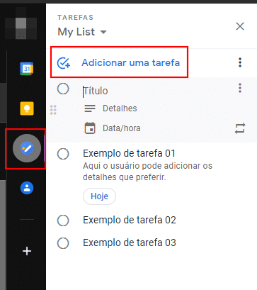 Como usar o Tarefas no Gmail