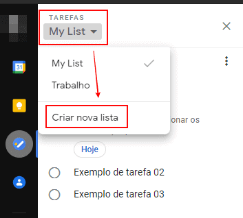 Como usar o Tarefas no Gmail