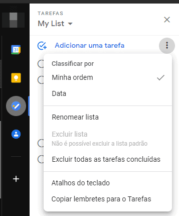 Como usar o Tarefas no Gmail