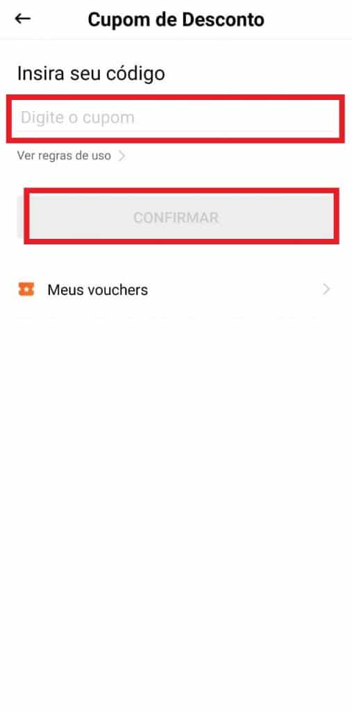 Print do aplicativo do 99