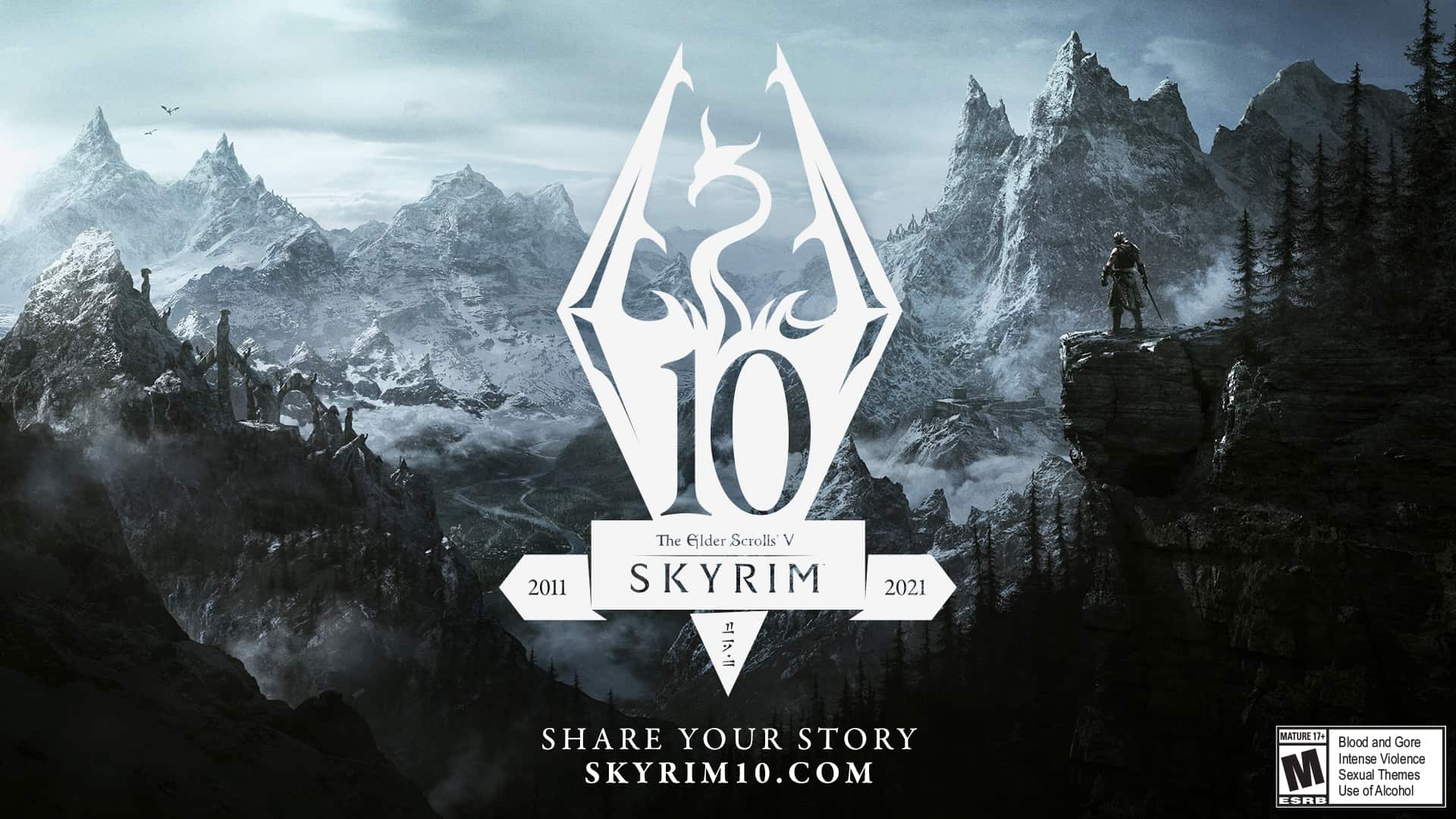 'Skyrim Anniversary Edition' é anunciado e chega em novembro. Imagem: Bethesda Game Studios/Divulgação