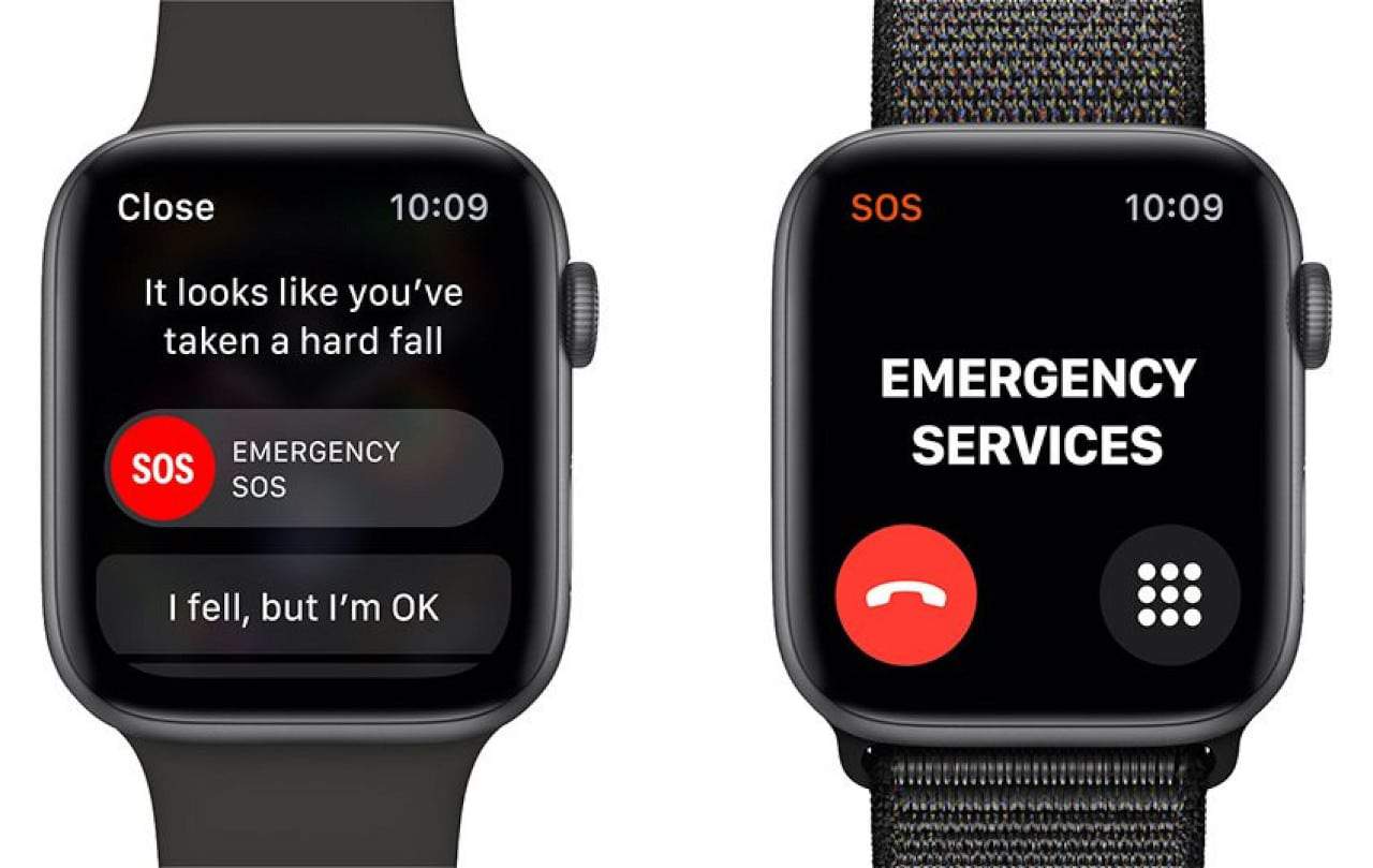 Detecção de queda no Apple Watch