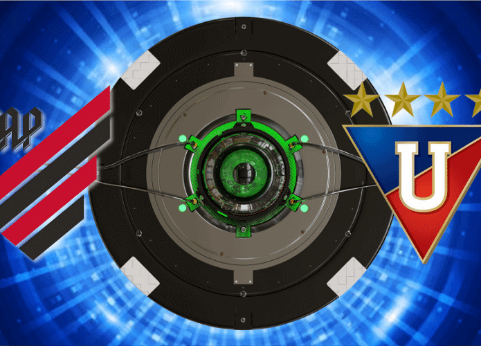 Escudos de Athletico-PR x LDU