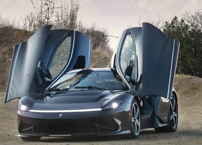 carro elétrico Battista da Pininfarina