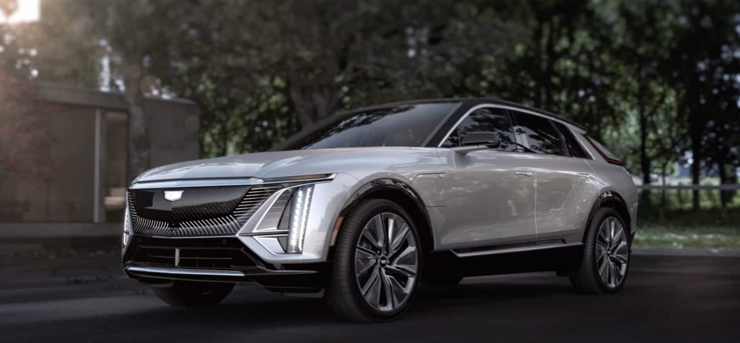 Imagem de divulgação do Cadillac Lyriq