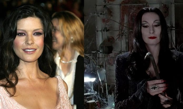 Catherine Zeta-Jones e Mortícia