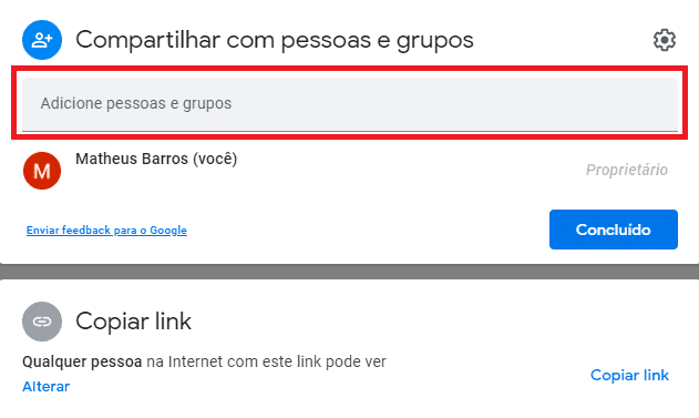 Print do Google Drive