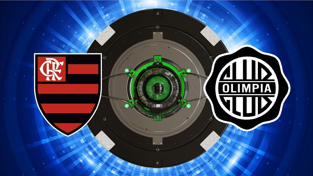 Escudos de Flamengo x Olimpia