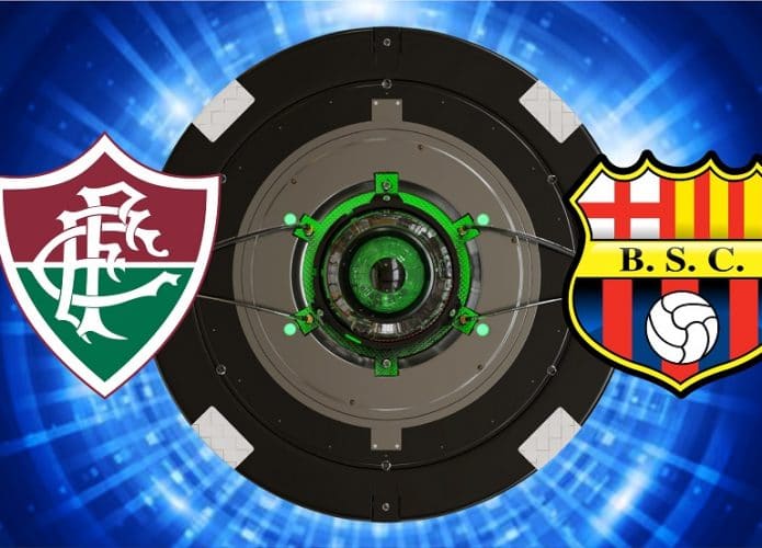 Escudos de Fluminense x Barcelona de Guayaquil