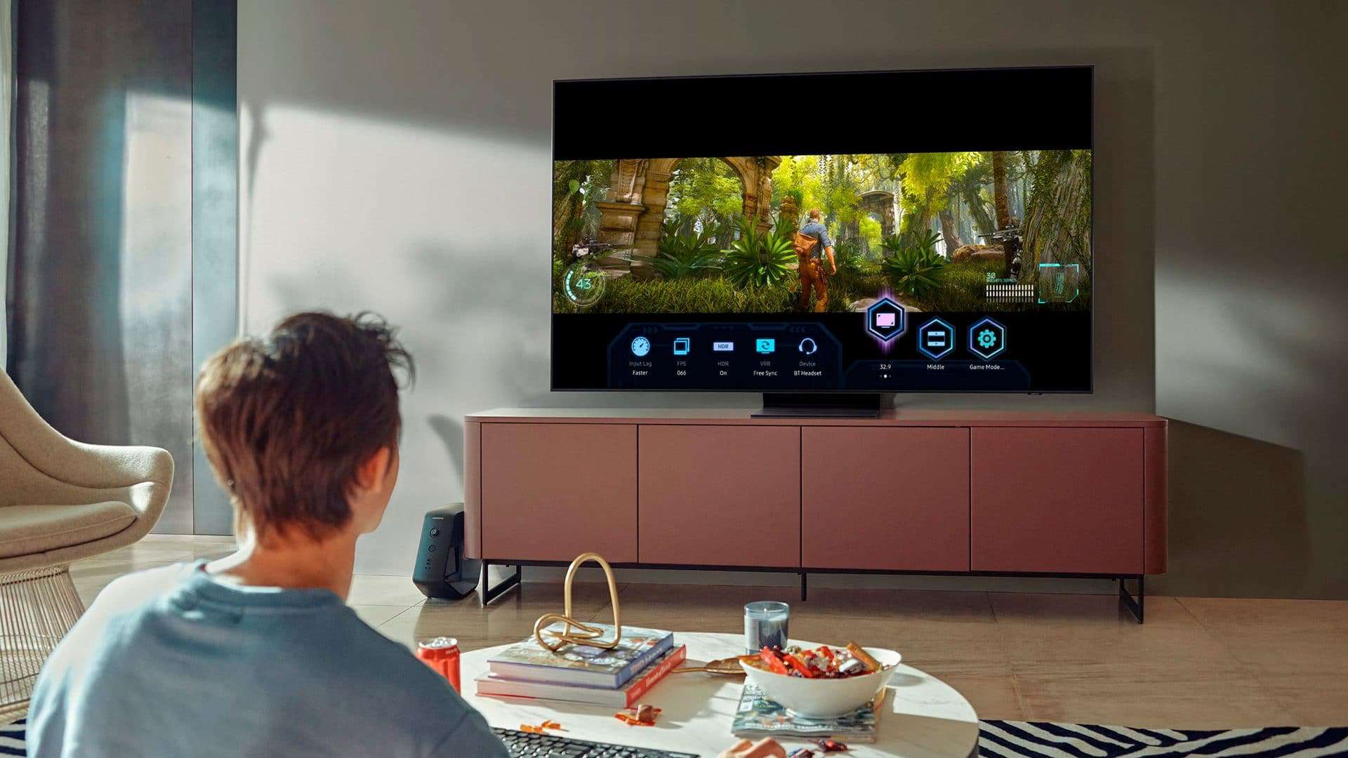 Samsung lança sistema de segurança que bloqueia TVs roubadas. Imagem: Samsung