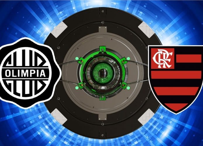 Escudos de Olimpia x Flamengo