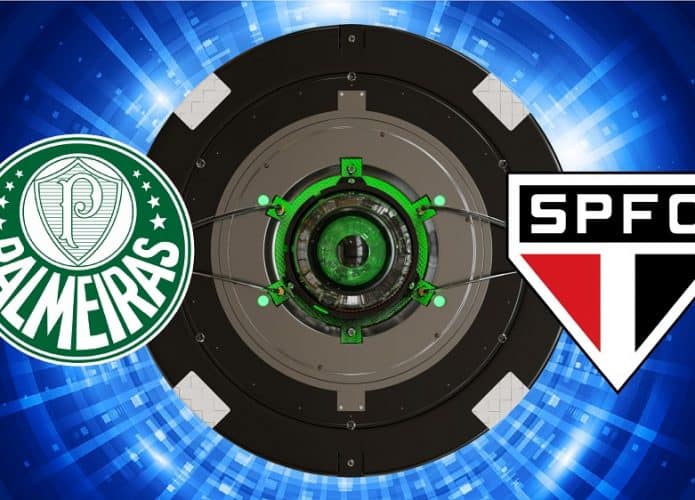 Escudos de Palmeiras x São Paulo
