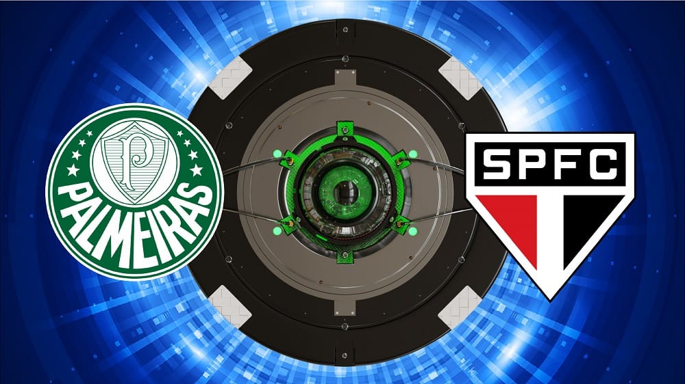 Escudos de Palmeiras x São Paulo