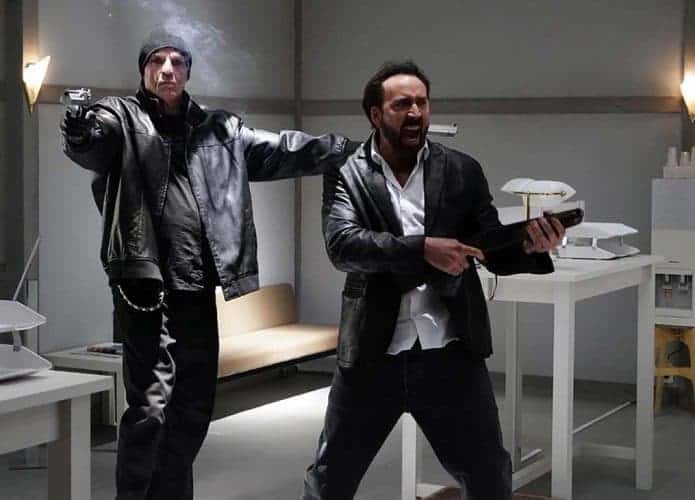 Nicolas Cage tem bomba nos testículos em novo filme de ação; veja trailer. Imagem: RLJE FILMS/Divulgação
