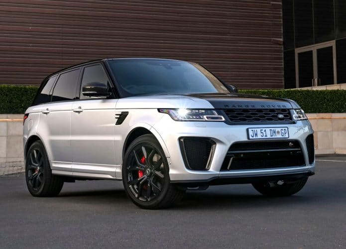land rover svr carbono